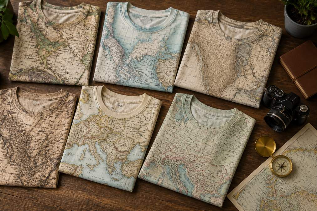 Buy Historical Map Shirts Online: Top Picks